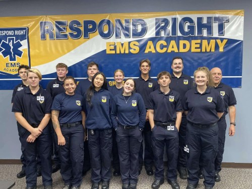 Respond Right EMS Academy with students